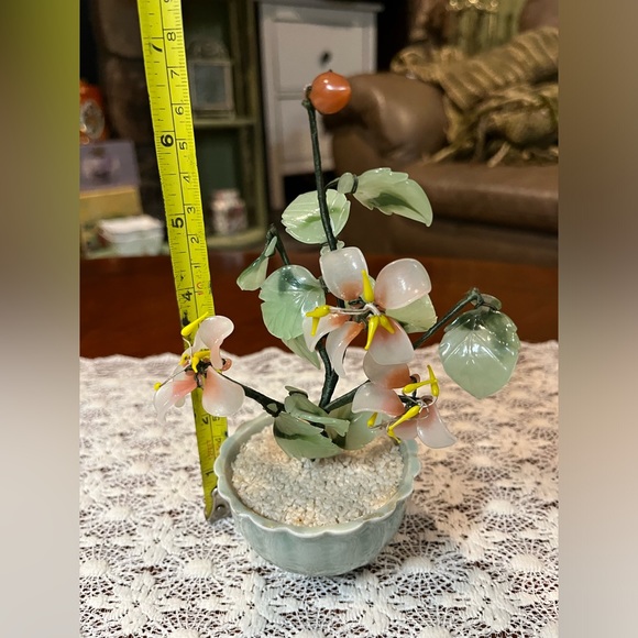 Mini Jade and Rose Quartz tree - Picture 11 of 11